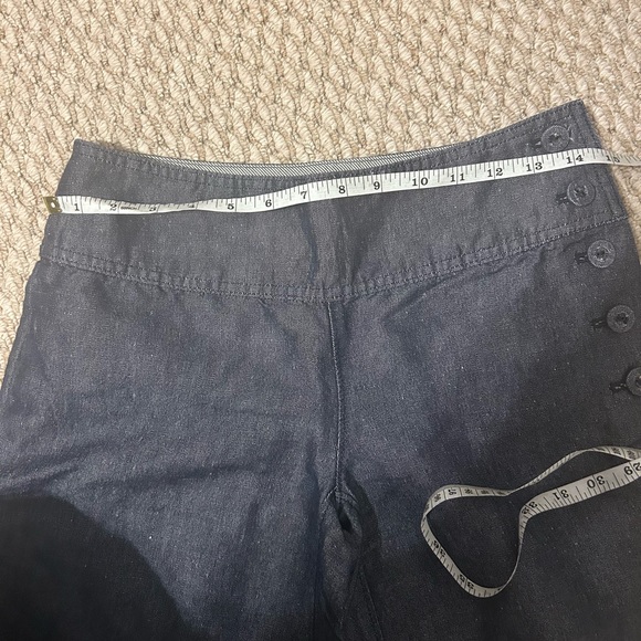 Anthropologie Cartonnier Cropped Flare Denim Pants - Picture 5 of 6